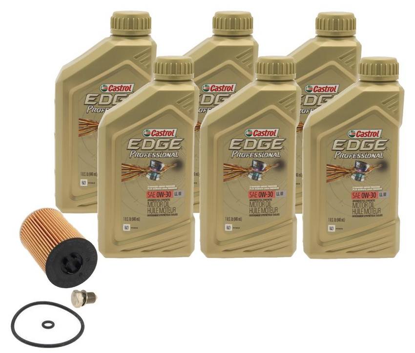 VW Engine Oil Change Kit - (0W-30) (6 Quart) N91167901